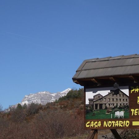 Hotel Casa Notario Asín de Broto Exteriér fotografie